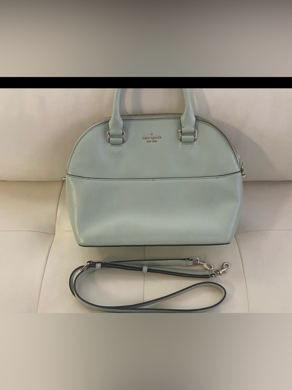 Kate Spade Light mint Green Satchel Purse